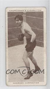 1938 Churchman's Boxing Personalities - Tobacco [Base] #8 - Georges Carpentier [Good to VG‑EX]