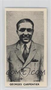 1938 Fred C. Cartledge Razors Famous Prize Fighters - [Base] #25 - Georges Carpentier