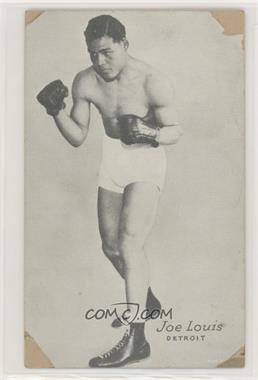 1947-66 Boxing Exhibits - [Base] #_JOLO - Joe Louis [Poor to Fair]