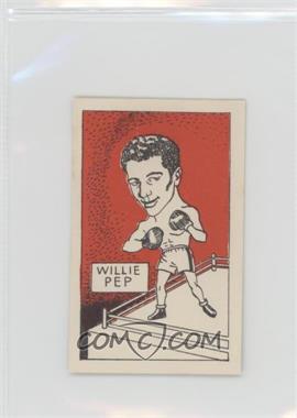 1947 D. Cummings & Son Famous Fighters Swop Cards - [Base] #28 - Willie Pep
