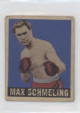 1948 Leaf - [Base] #32 - Max Schmeling [Good to VG‑EX]