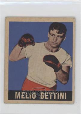 1948 Leaf - [Base] #36 - Melio Bettini [Good to VG‑EX]