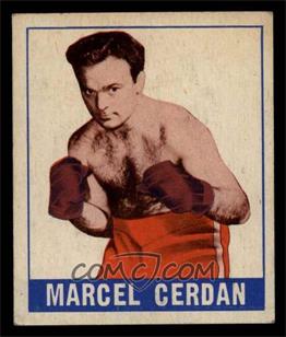 1948 Leaf - [Base] #42 - Marcel Cerdan [EX]