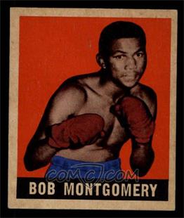 1948 Leaf - [Base] #44 - Bob Montgomery [EX]