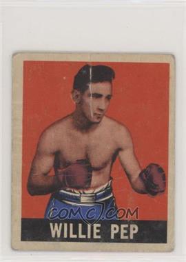 1948 Leaf - [Base] #51 - Willie Pep [Poor to Fair]