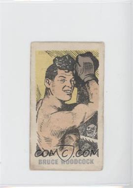 1950 Kiddy's Favourites Popular Boxers - [Base] #34 - Bruce Woodcock [Poor to Fair]