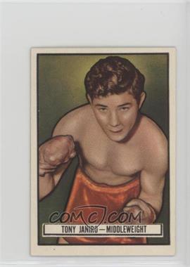 1951 Topps Ringside - [Base] #21 - Tony Janiro