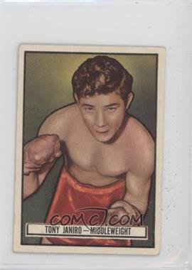 1951 Topps Ringside - [Base] #21 - Tony Janiro