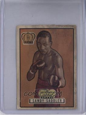 1951 Topps Ringside - [Base] #29 - Sandy Sadler [Poor to Fair]