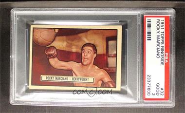 1951 Topps Ringside - [Base] #32 - Rocky Marciano [PSA 2 GOOD]