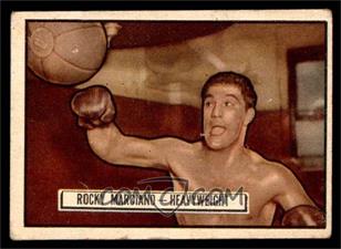 1951 Topps Ringside - [Base] #32 - Rocky Marciano [VG]