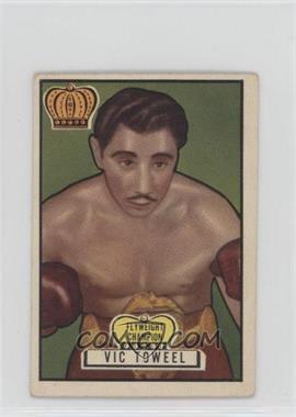 1951 Topps Ringside - [Base] #36 - Vic Toweel