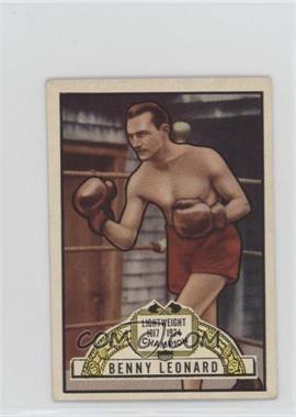 1951 Topps Ringside - [Base] #39 - Benny Leonard