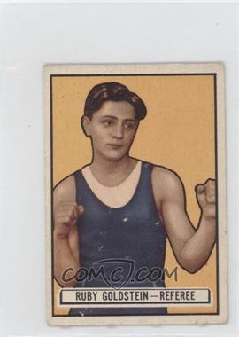 1951 Topps Ringside - [Base] #46 - Ruby Goldstein [Good to VG‑EX]