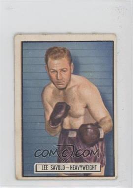 1951 Topps Ringside - [Base] #52 - Lee Savold [Good to VG‑EX]