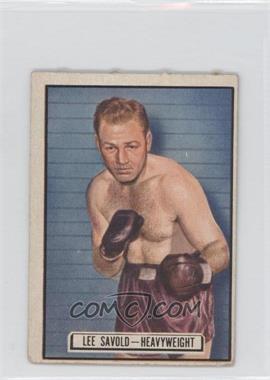 1951 Topps Ringside - [Base] #52 - Lee Savold