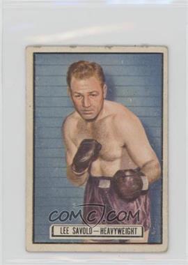 1951 Topps Ringside - [Base] #52 - Lee Savold [Good to VG‑EX]