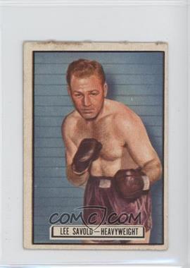 1951 Topps Ringside - [Base] #52 - Lee Savold [Good to VG‑EX]