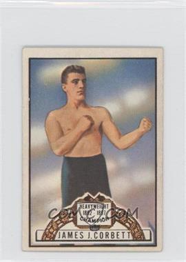 1951 Topps Ringside - [Base] #59 - James J. Corbett