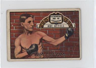 1951 Topps Ringside - [Base] #60 - Abe Attell [Poor to Fair]