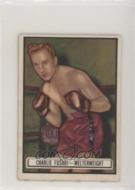 1951 Topps Ringside - [Base] #84 - Charlie Fusari