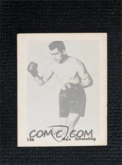 1960s Venezuelan Boxing Black and White - [Base] #186 - Max Schmeling [Poor to Fair]