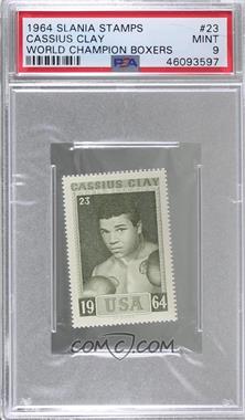 1964 Slania Stamps - [Base] #23 - Cassius Clay [PSA 9 MINT]