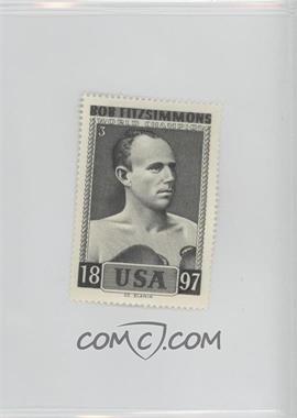 1964 Slania Stamps - [Base] #3 - Bob Fitzsimmons