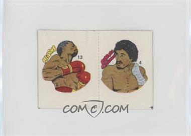 1985 Fight of the Century Stickers - [Base] - Pairs #13/4 - Thomas Hearns, Samuel Serrano
