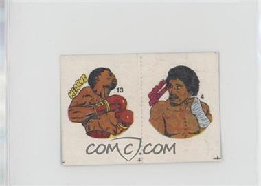 1985 Fight of the Century Stickers - [Base] - Pairs #13/4 - Thomas Hearns, Samuel Serrano