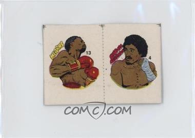 1985 Fight of the Century Stickers - [Base] - Pairs #13/4 - Thomas Hearns, Samuel Serrano