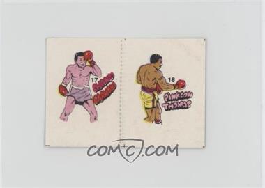 1985 Fight of the Century Stickers - [Base] - Pairs #17/18 - Carmona/Thomas