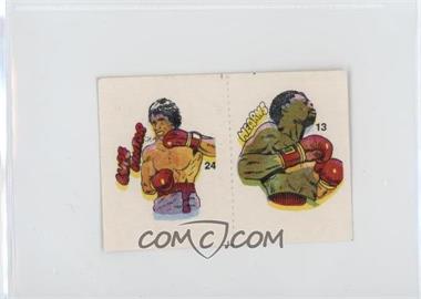 1985 Fight of the Century Stickers - [Base] - Pairs #24/13 - Lupe Pintor, Thomas Hearns