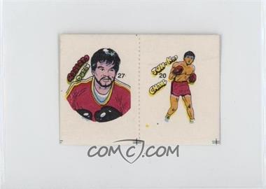 1985 Fight of the Century Stickers - [Base] - Pairs #27/20 - Roberto Duran, Jun-Koo Chang