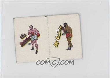 1985 Fight of the Century Stickers - [Base] - Pairs #30/25 - Jim Jeffries, Barry McGuigan