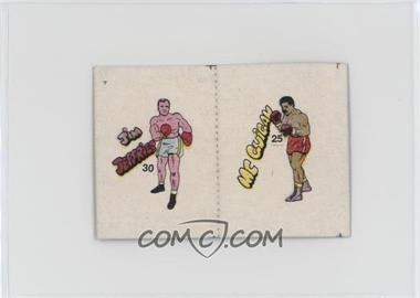 1985 Fight of the Century Stickers - [Base] - Pairs #30/25 - Jim Jeffries, Barry McGuigan