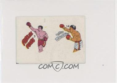 1985 Fight of the Century Stickers - [Base] - Pairs #3/14 - Pascual Perez, Katsuo Tokashiki