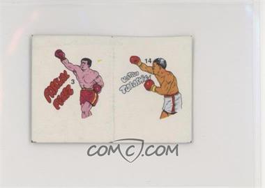 1985 Fight of the Century Stickers - [Base] - Pairs #3/14 - Pascual Perez, Katsuo Tokashiki