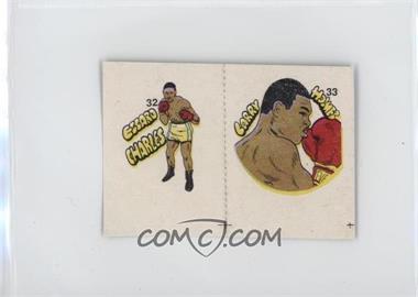 1985 Fight of the Century Stickers - [Base] - Pairs #32/33 - Ezzard Charles, Larry Holmes