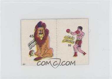 1985 Fight of the Century Stickers - [Base] - Pairs #45/50 - Alexis Arguello