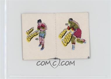 1985 Fight of the Century Stickers - [Base] - Pairs #45/62.1 - Jimmy Braddock, Sonny Liston
