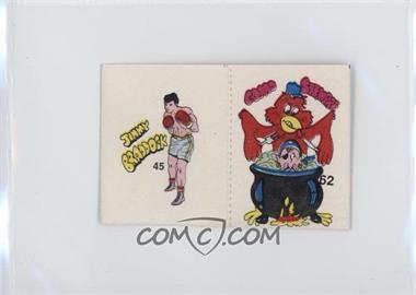 1985 Fight of the Century Stickers - [Base] - Pairs #45/62.2 - Jimmy Braddock, Como Siempre