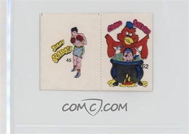 1985 Fight of the Century Stickers - [Base] - Pairs #45/62.2 - Jimmy Braddock, Como Siempre