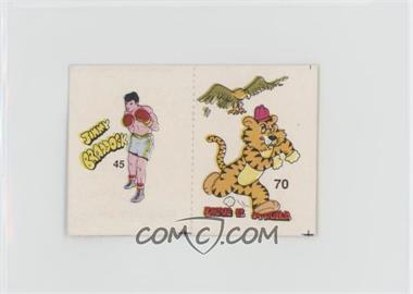 1985 Fight of the Century Stickers - [Base] - Pairs #45/70 - Jimmy Braddock