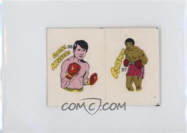 1985 Fight of the Century Stickers - [Base] - Pairs #56/57 - Rafael Herrera, George Foreman