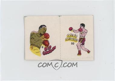 1985 Fight of the Century Stickers - [Base] - Pairs #6/50 - Kid Gavilan, Alexis Arguello
