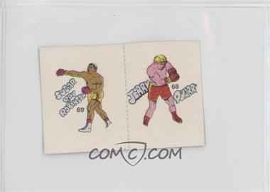 1985 Fight of the Century Stickers - [Base] - Pairs #69/68 - Sugar Ray Robinson, Jerry Quarry