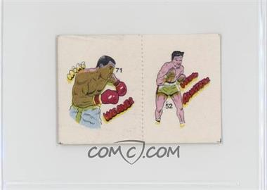 1985 Fight of the Century Stickers - [Base] - Pairs #71/52 - Mike Weaver, Henry Armstrong