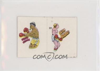 1985 Fight of the Century Stickers - [Base] - Pairs #8/22 - Pedroza/Boutte