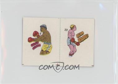 1985 Fight of the Century Stickers - [Base] - Pairs #8/22 - Pedroza/Boutte